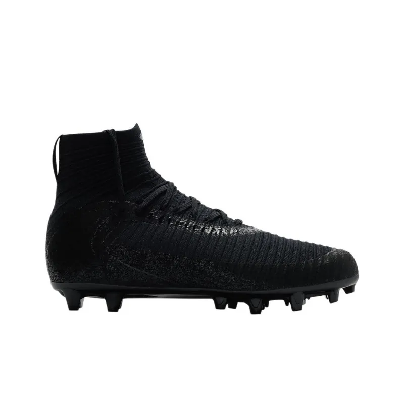 Under Armour Abrasion Resistant Soccer Shoes Men's Black-1