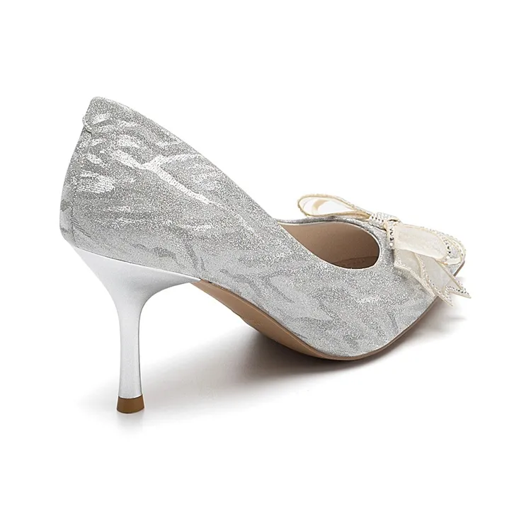 ZHR Meteor Shower Series Slim Heel High Heels 7cm Women's-9