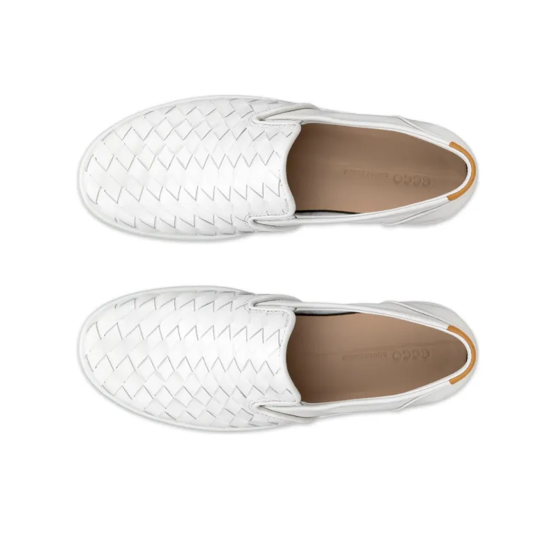 Ecco Soft 7 Casual Single Shoes Women's White-3