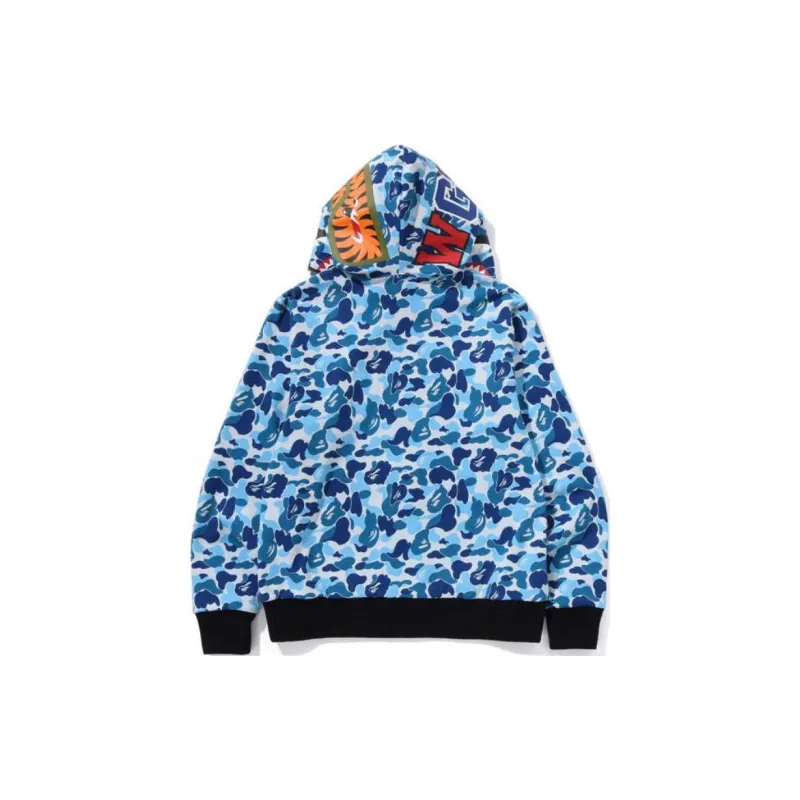 Bape Abc Reversible Shark Full Zip Hoodie-7