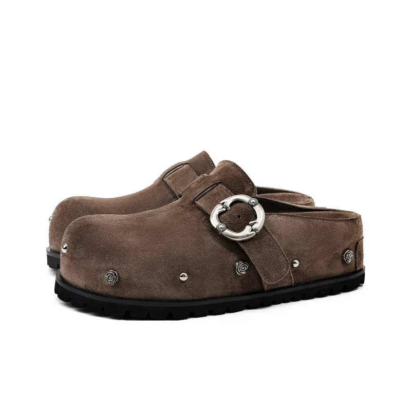 KMD Wrap toe Slippers Women's Black-6