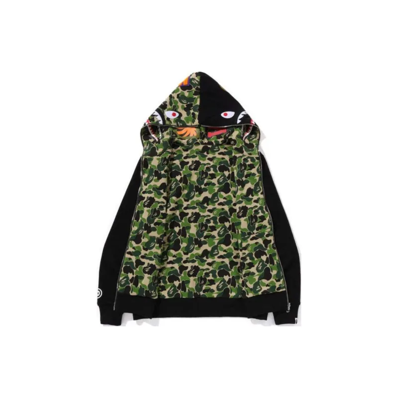 Bape Abc Reversible Shark Full Zip Hoodie-15