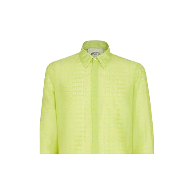 FENDI By Marc Jacobs Silk And Cotton Shirt-3