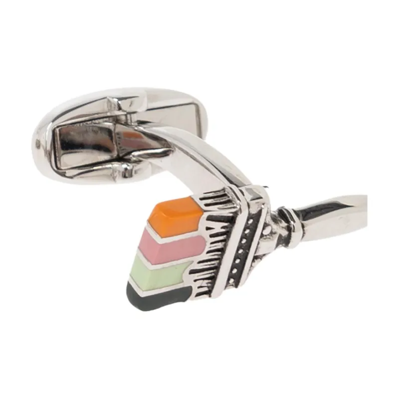 Paul Smith Cufflinks With Brush Motif-0