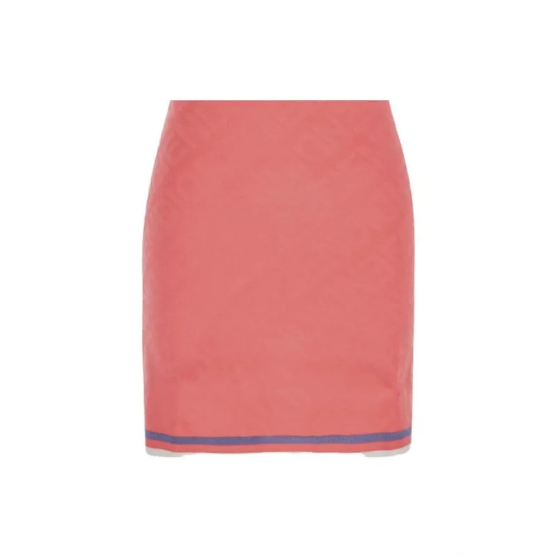 FENDI Logo Motif Midi Dress-4