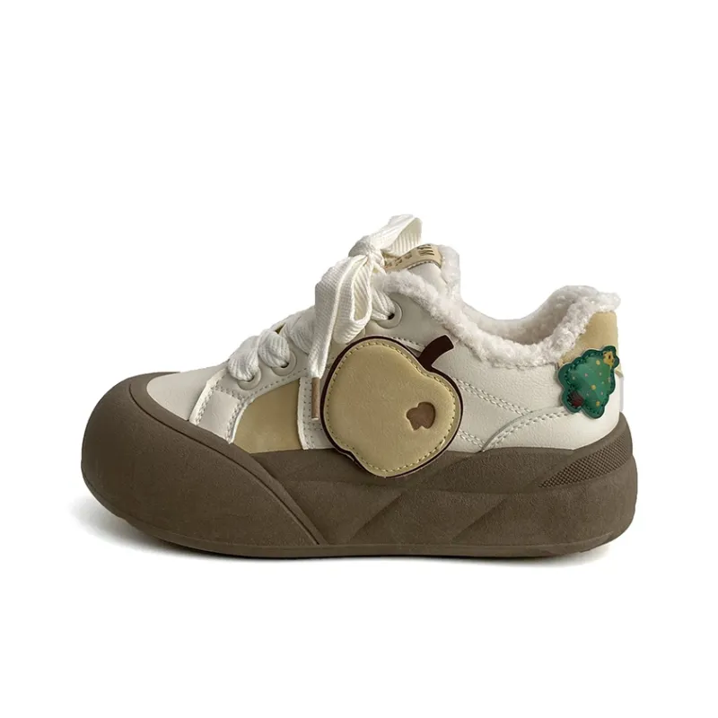 Than Than Me Slip Resistant Low Top Skateboard Shoes Women's-4