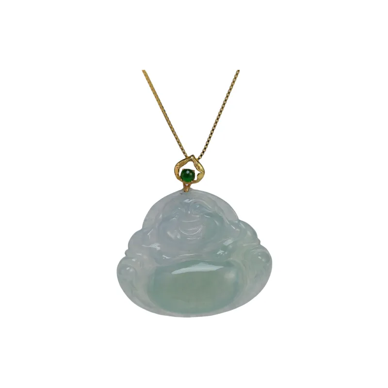 SIYIJIA Ice Glutinous Jadeite Pendants Women's-0