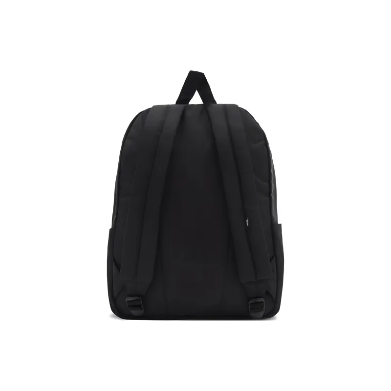 Vans Polyester Backpack Regular Unisex Black Patchwork-2