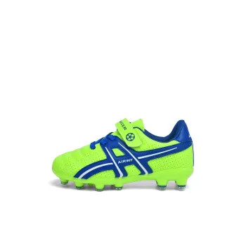 CAMKIDS Slip Resistant Anti Kick Lightweight Cushioning Balance Support Low Top Kids' Soccer Shoes Kids'