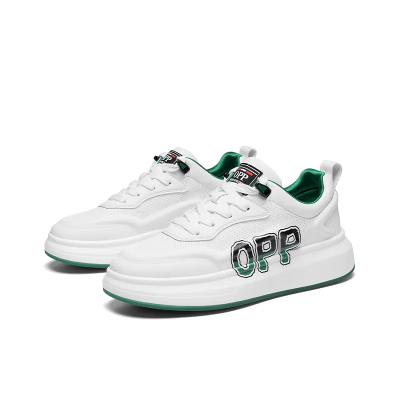 OPP Slip Resistant Cushioning Wear Resistant Low Top Skateboard Shoes Unisex-7