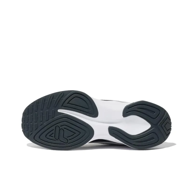 FILA Float E3 2.0 MS Anti Slip Wear Resistant Low Top Casual Running Shoes Unisex Black White-4