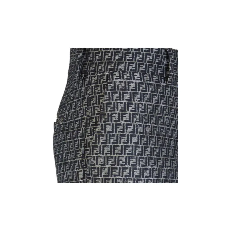 FENDI Suit Trousers Men Black-2