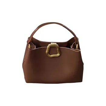BEMIX PETS PU Bucket Bag Handbag Regular Women's Brown