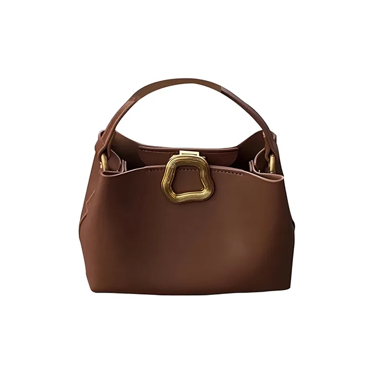 BEMIX PETS PU Bucket Bag Handbag Regular Women's Brown-0