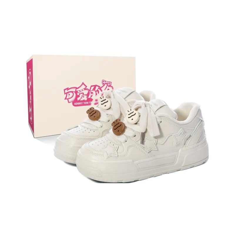 Lovely You Lightweight Anti-Slip Low-Top Skateboard Shoes Women's-48