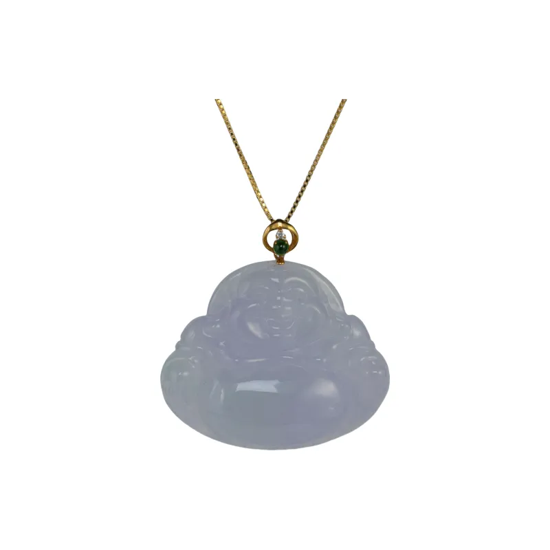 SIYIJIA Ice Glutinous Jadeite Pendants Women's-0