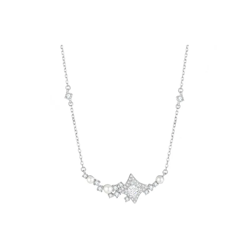 DESIGN CIRCLES S925 Silver Necklaces Women's-0