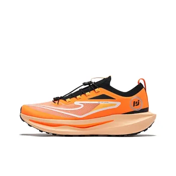 Erke Borderless PRO Running Shoes Men Low Top Orange Black White