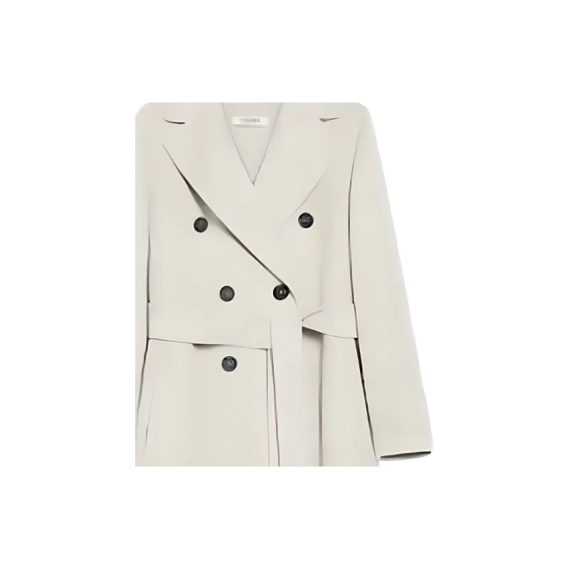 MaxMara Picasso Double Breasted Belted Coat-3