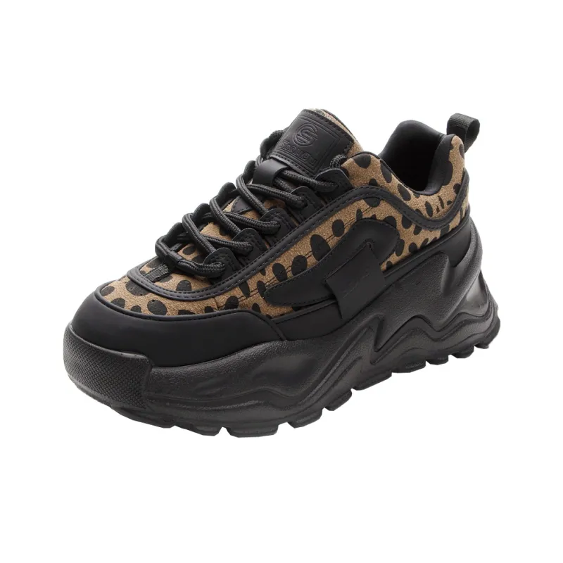 Ruomini Height Increasing Low Top Chunky Sneakers Women's-3