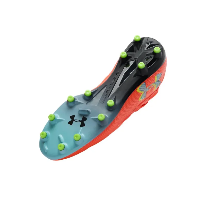 Under Armour MAGNETICO PRO 4 Abrasion Resistant Soccer Shoes Men's Red-3