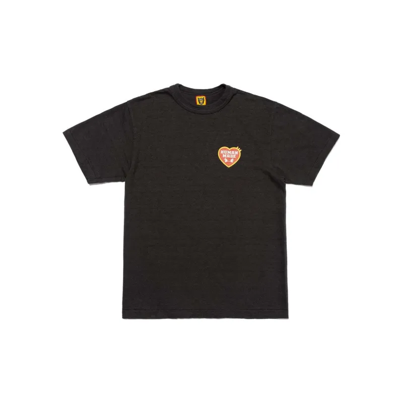 HUMAN MADE Heart-print Cotton T-shirt-1