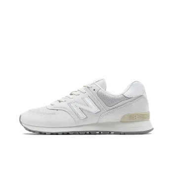 New Balance NB U574 Anti Slip Wear Resistant Low Top Casual Running Shoes Unisex Light Gray