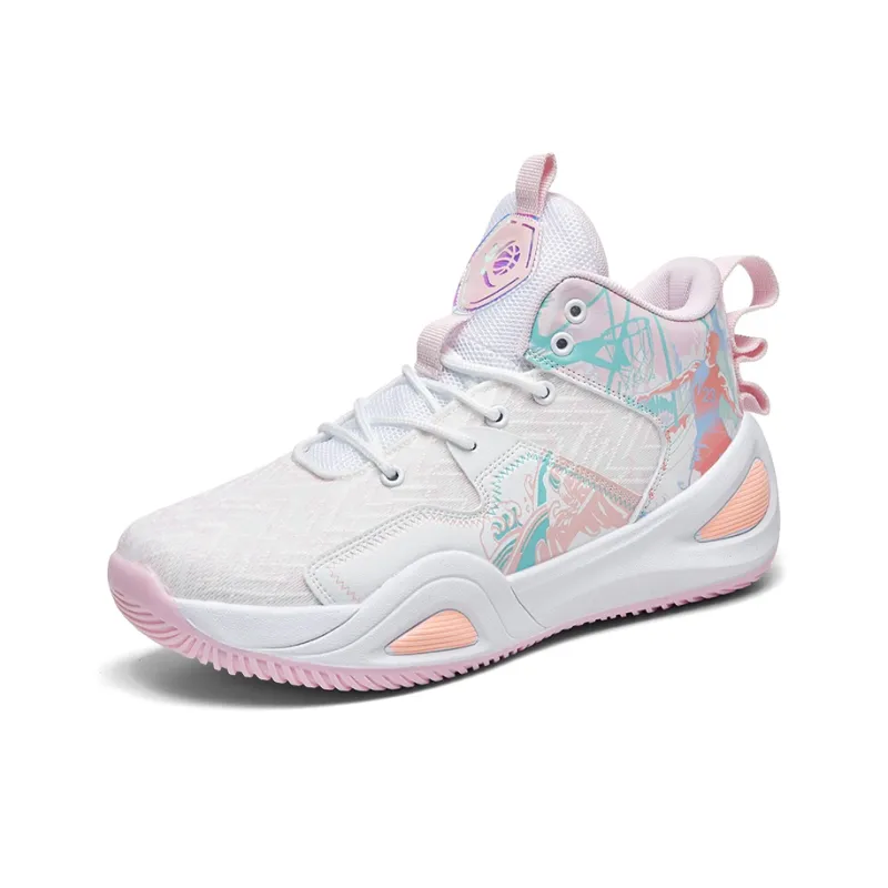 Black tailed Deer High Top Basketball Shoes Unisex-79