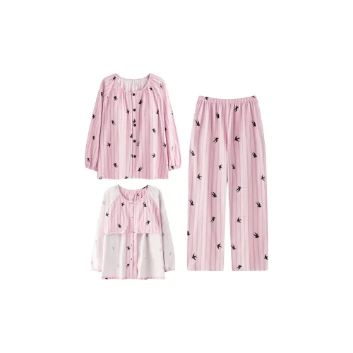 Maultiay Pajama Set Women's Pink