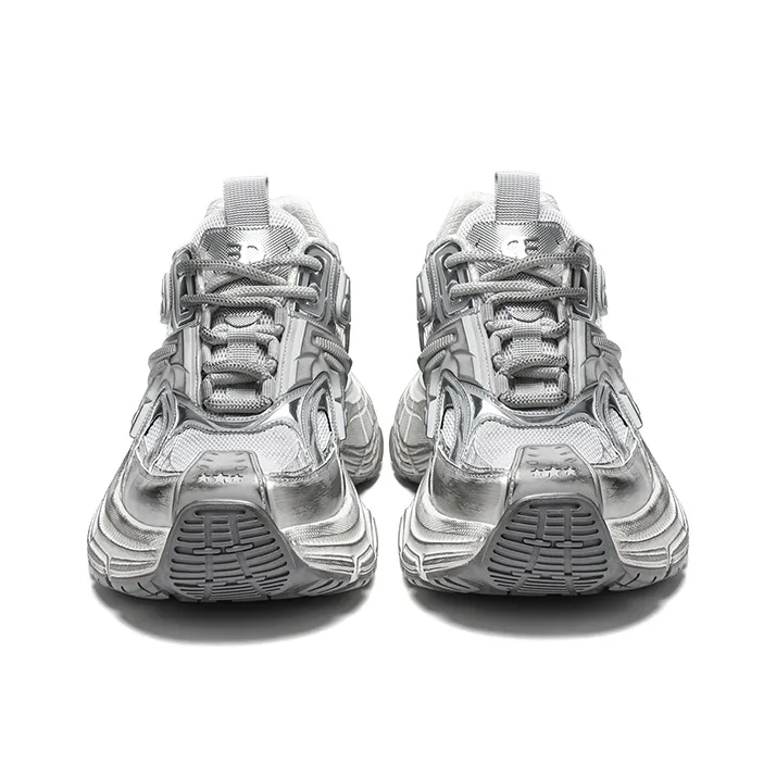 Ruomini Breathable Height Increasing Low-Top Chunky Sneakers Men's-2