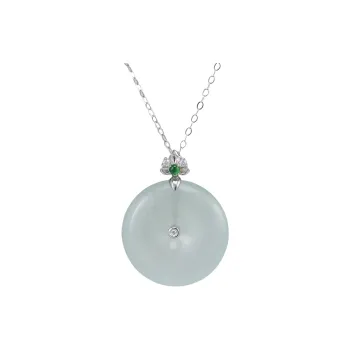 SIYIJIA Glutinous Jade Jadeite Pendants Unisex