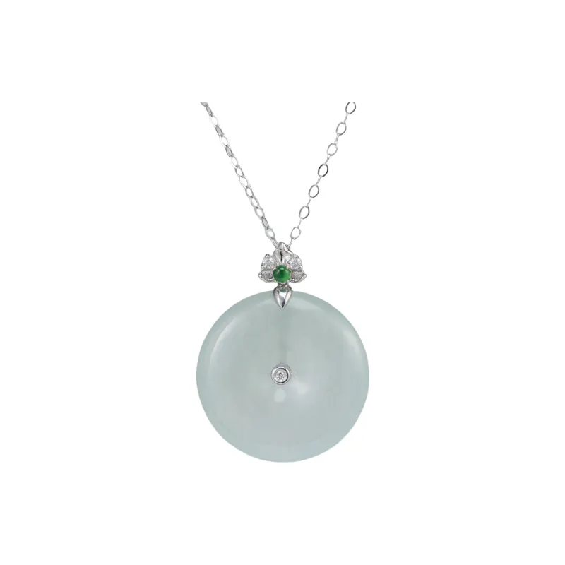 SIYIJIA Glutinous Jade Jadeite Pendants Unisex-0