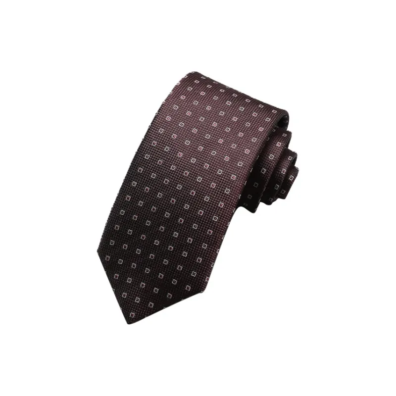 GOLDLION Mulberry Silk Ties Men's Burgundy-0