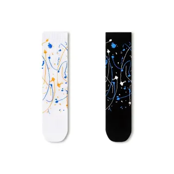 LUOLIAN Knee High Socks Unisex 2 Pack
