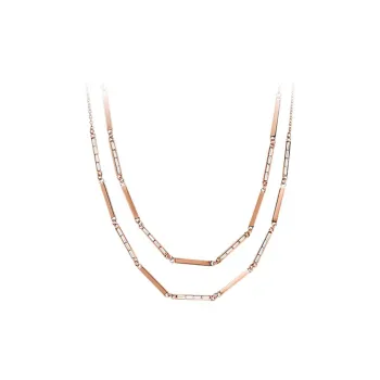 EMPORIO ARMANI Necklaces Women's Rose Gold