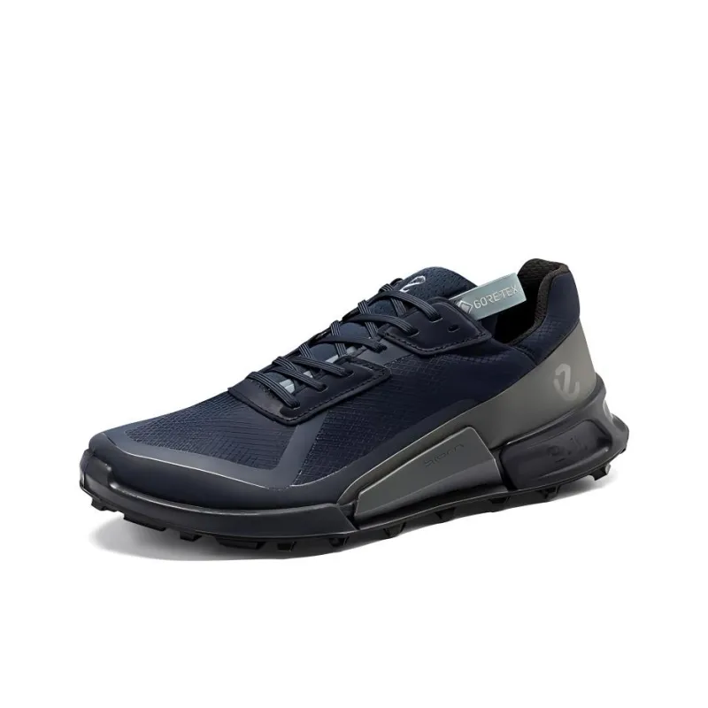 Ecco BIOM 2.1 X COUNTRY Cushioned Slip-Resistant Low-Top Trail Running Running Shoes Men's Blue-2