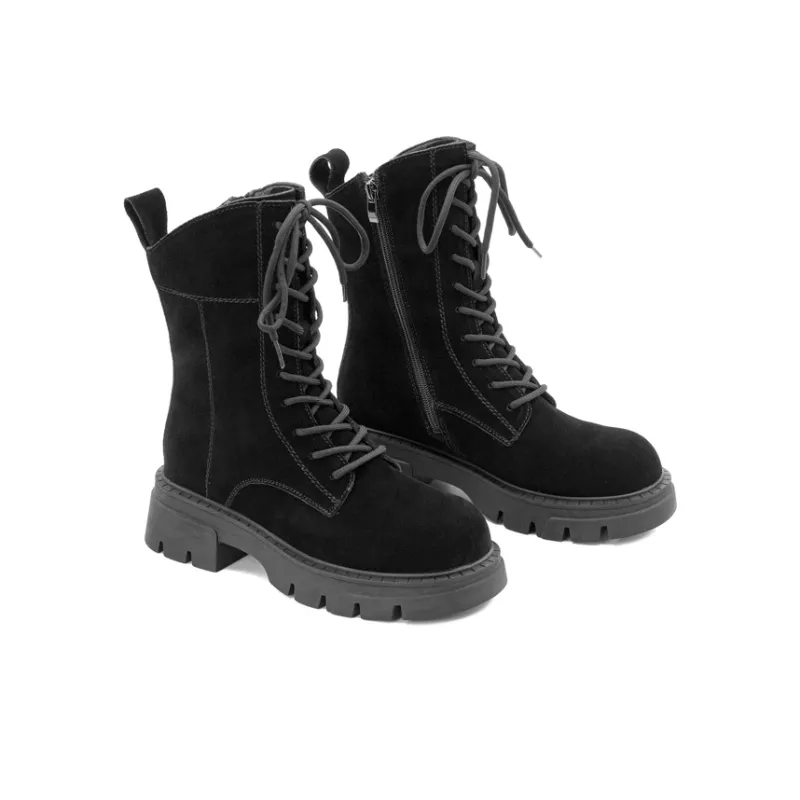 Little Sue Martin Boots Women's Black-2