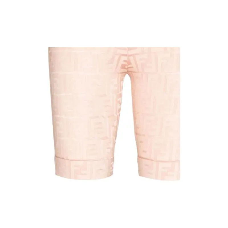 FENDI Sports Shorts Women's Pink-3