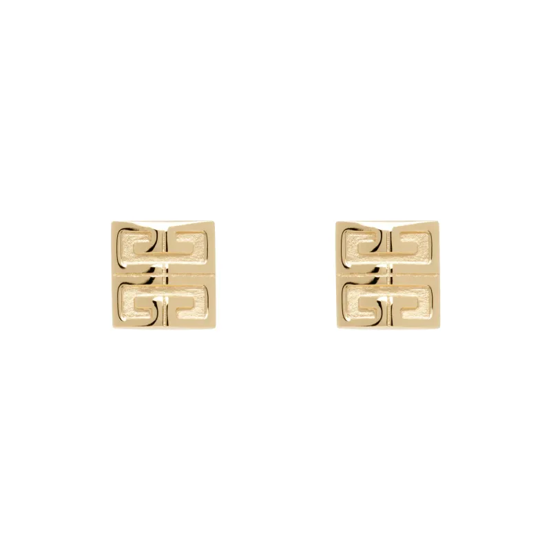 Givenchy Brass Stud Earrings Men's Gold-0