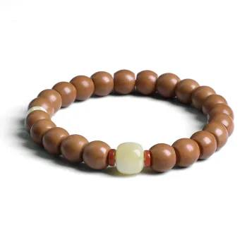 MY Monkey Head Walnut Bracelets Unisex