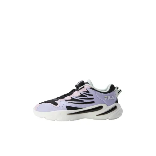 FILA KIDS BOA Low-Top Kids' Running Shoes Black/Stone Purple Kids'