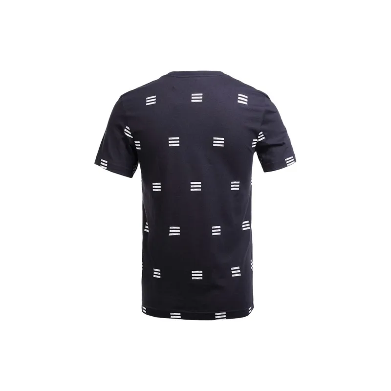 Adidas Originals 3S AOP T Shirt Men's Marine Blue-1