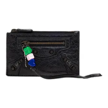 Balenciaga Le City Leather Card Holder