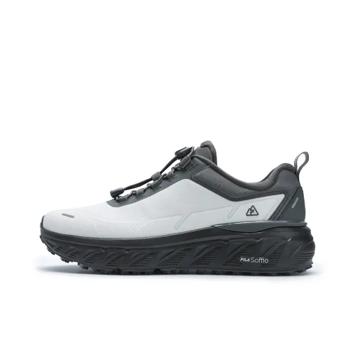 FILA EXPLORER Wear Resistant Low Top Outdoor Shoes Men's Haze Gray