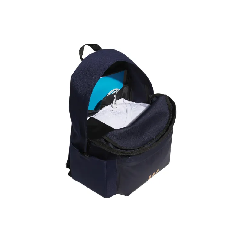 Adidas Recycled Polyester Backpack Unisex Navy Blue-3