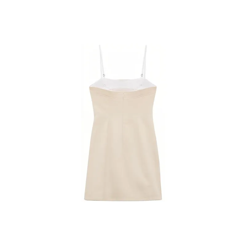ZARA Slip Dresses Women's Natural-1