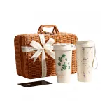Double Cup Gift Box Set[Four-Leaf Clover+Purple Mixing Cup]