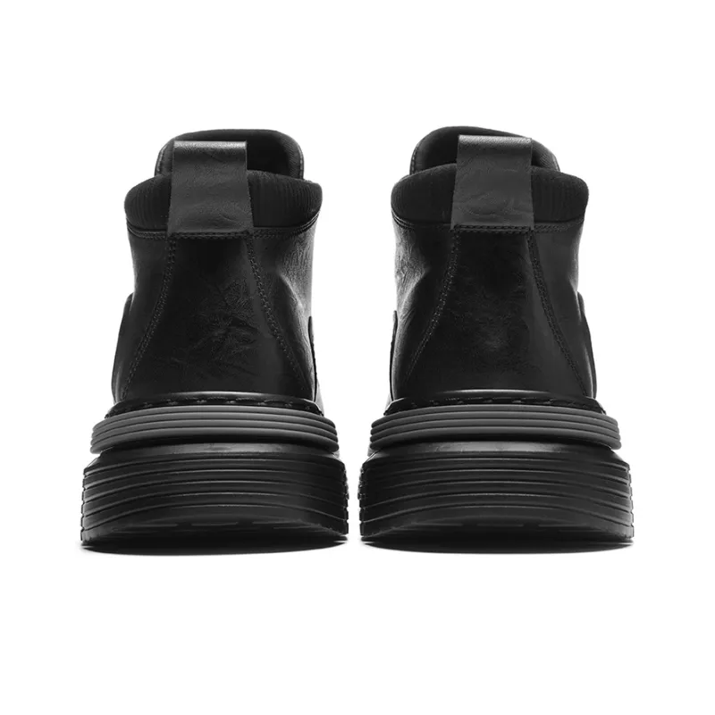 HLA Work Boots Men Mid Top-3