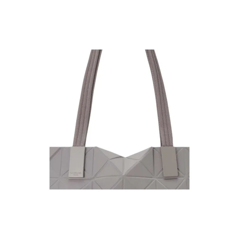 ISSEY MIYAKE Polyester Tote Bag Shopping Bag Handbag Shoulder Bag Unisex Gray-3