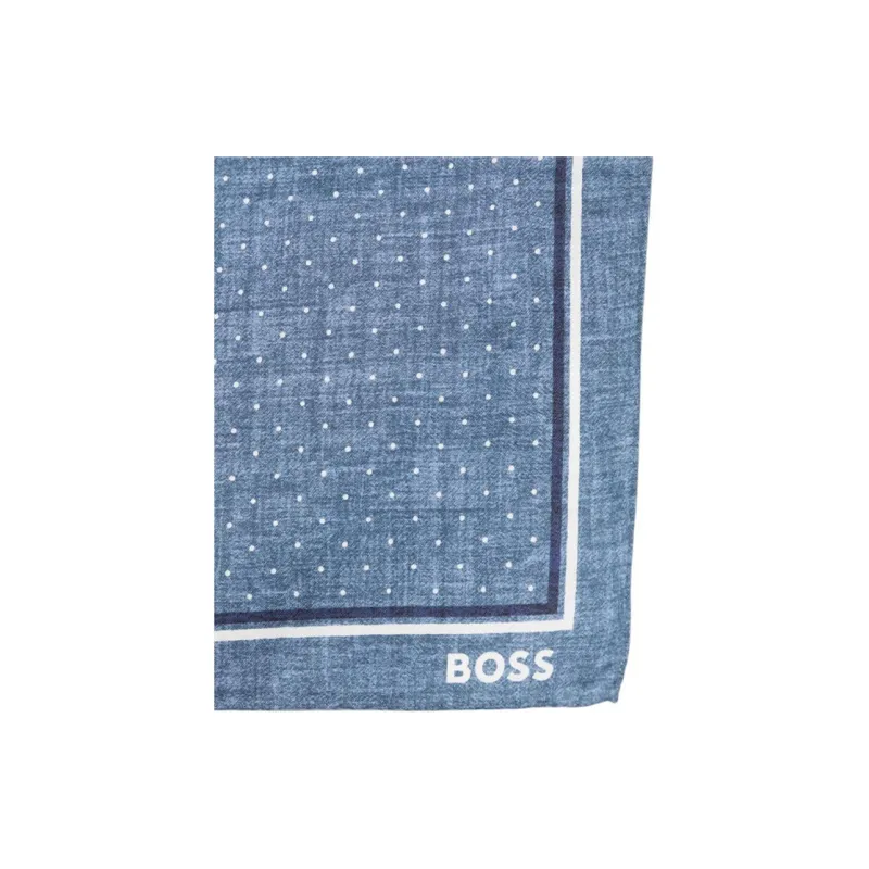 BOSS Logo print Handkerchief-1